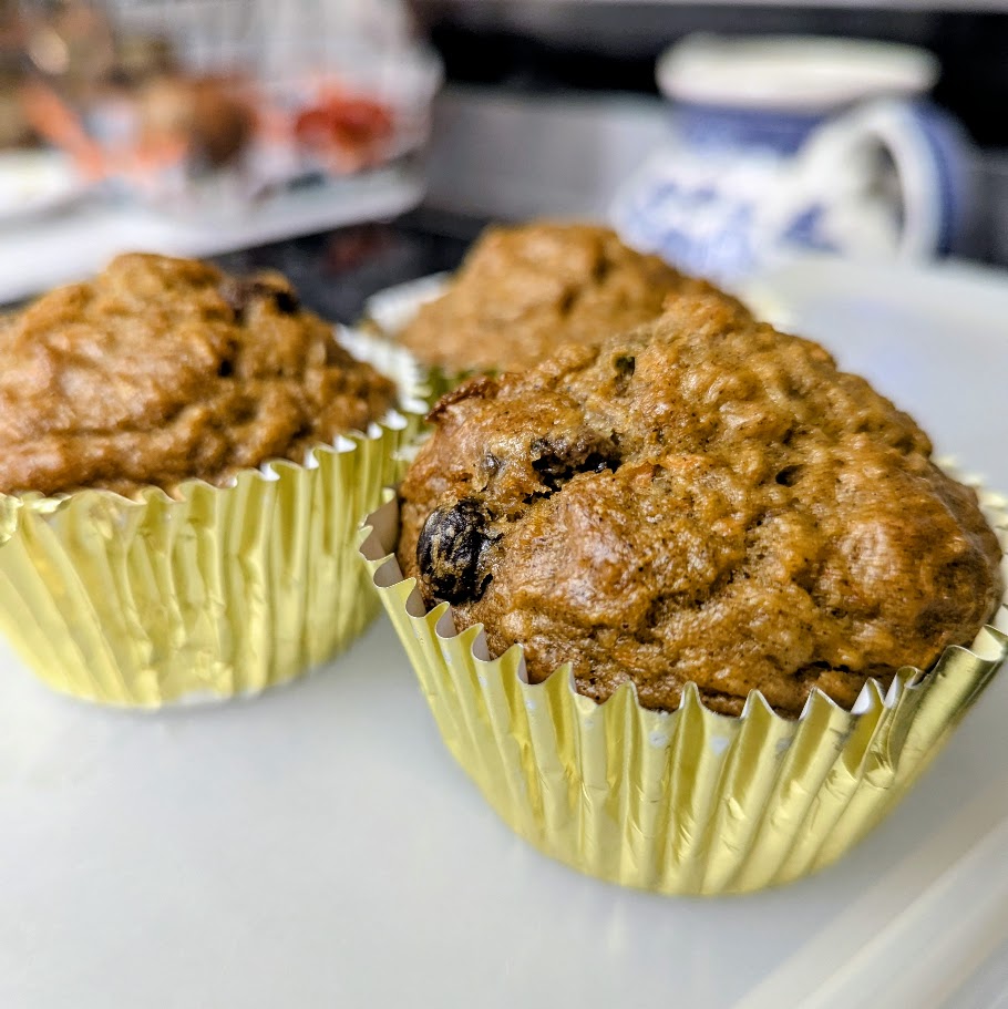 Low calorie carrot muffins